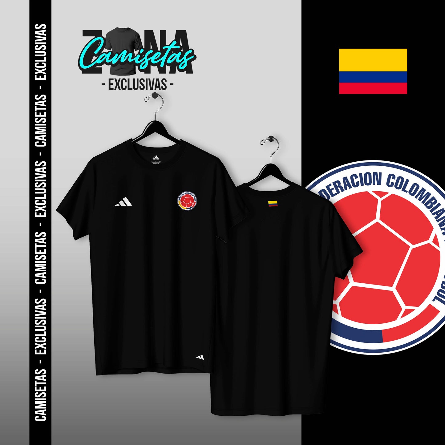 Camiseta Negra de la Selección Colombia